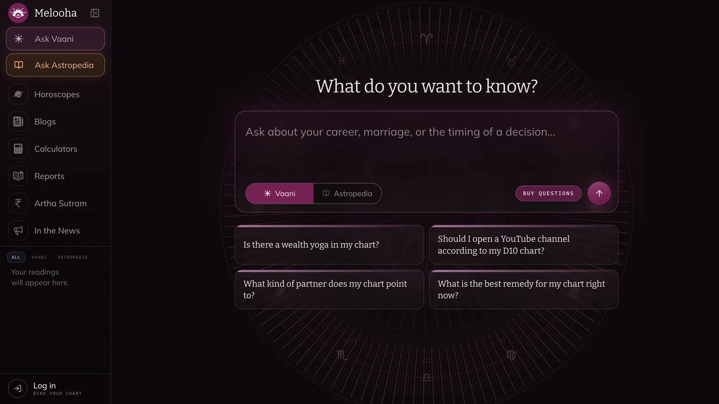 Web home: What do you want to know?